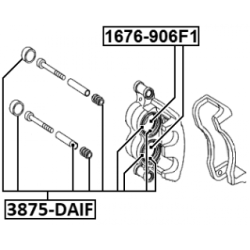 Repair Kit Brake Caliper - FEBEST 3875DAIF