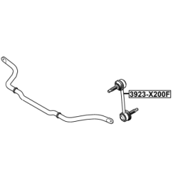 Link Coupling Rod Stabiliser Bar - FEBEST 3923X200F