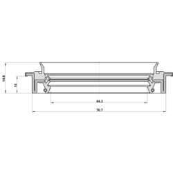 Shaft Seal Drive Shaft - FEBEST 95JDS46701015C