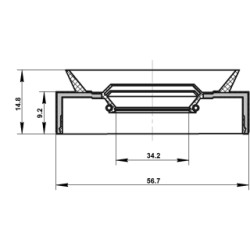 Shaft Seal Drive Shaft - FEBEST 95PBS36560915C