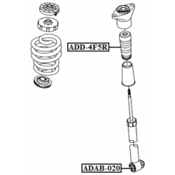 Bush Shock Absorber - FEBEST ADAB020