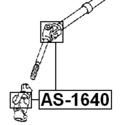 Joint Steering Shaft - FEBEST AS1640