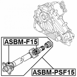 Propshaft Axle Drive - FEBEST ASBMPSF15