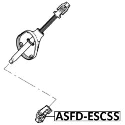 Steering Shaft - FEBEST ASFDESCSS
