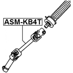 Steering Shaft - FEBEST ASMKB4T