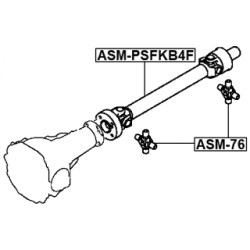 Propshaft Axle Drive - FEBEST ASMPSFKB4F