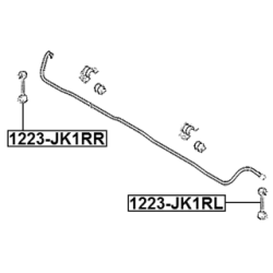 Stabiliser Drop Link (coupling Rod) FEBEST 1223-JK1RL for GENESIS