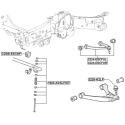 Ball Joint FEBEST 3220-K2LF for CADILLAC