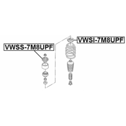 Spring Seat - FEBEST VWSI7M8UPF