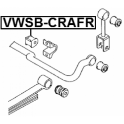Mounting Stabiliser Bar - FEBEST VWSBCRAFR
