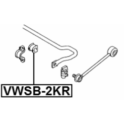 Mounting Stabiliser Bar - FEBEST VWSB2KR