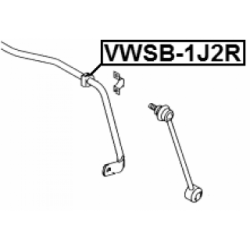 Mounting Stabiliser Bar - FEBEST VWSB1J2R
