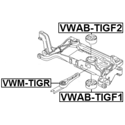 Mounting Engine - FEBEST VWMTIGR