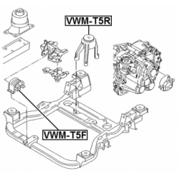 Mounting Engine - FEBEST VWMT5F