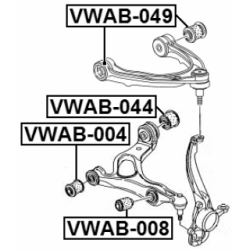 Mounting Control Trailing Arm - FEBEST VWAB049