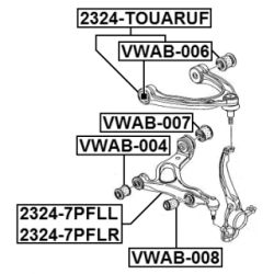 Mounting Control Trailing Arm - FEBEST VWAB006