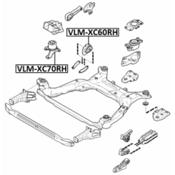 Mounting Engine - FEBEST VLMXC60RH