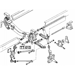Sleeve Control Arm Mounting - FEBEST TT015