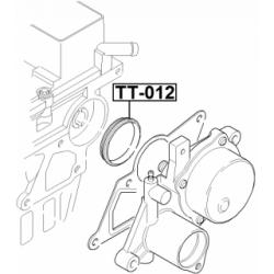 Gasket Vacuum Pump - FEBEST TT012
