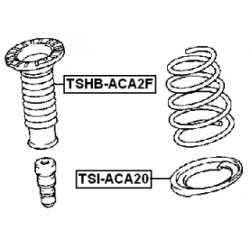 Spring Seat - FEBEST TSIACA20