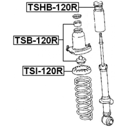 Spring Seat - FEBEST TSI120R