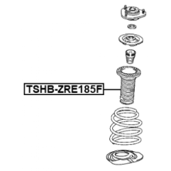Protective Cap Bellow Shock Absorber - FEBEST TSHBNRE185F