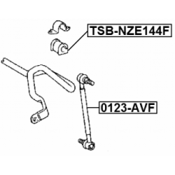 Mounting Stabiliser Bar - FEBEST TSBNZE144F