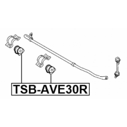 Mounting Stabiliser Bar - FEBEST TSBAVE30R