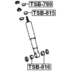 Spacer Bush Shock Absorber - FEBEST TSB816