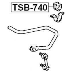 Mounting Stabiliser Bar - FEBEST TSB740