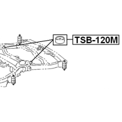 Mounting Vehicle Frame - FEBEST TSB120M