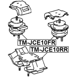 Mounting Engine - FEBEST TMJCE10FR