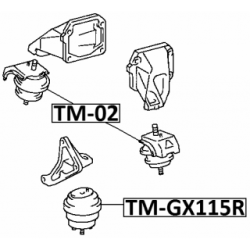Mounting Engine - FEBEST TMGX115R