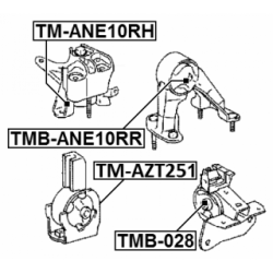 Mounting Engine - FEBEST TMAZT251