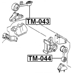 Mounting Engine - FEBEST TM043