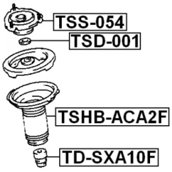 Rubber Buffer Suspension - FEBEST TDSXA10F