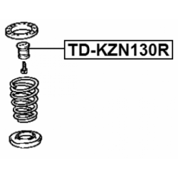 Rubber Buffer Suspension - FEBEST TDKZN130R