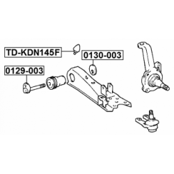 Rubber Buffer Suspension - FEBEST TDKDN145F
