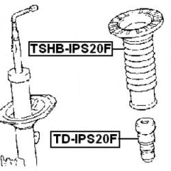 Rubber Buffer Suspension - FEBEST TDIPS20F
