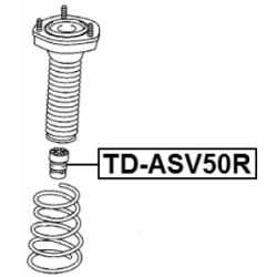 Rubber Buffer Suspension - FEBEST TDASV50R