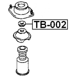 Rolling Bearing Suspension Strut Support Mount - FEBEST TB002
