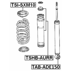 Bush Shock Absorber - FEBEST TABADE150