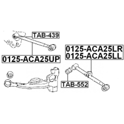 Mounting Control Trailing Arm - FEBEST TAB552