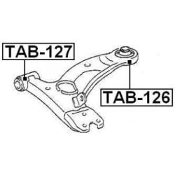 Mounting Control Trailing Arm - FEBEST TAB127