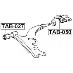 Mounting Control Trailing Arm - FEBEST TAB050