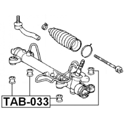 Mounting Steering Gear - FEBEST TAB033