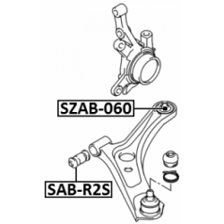 Mounting Control Trailing Arm - FEBEST SZAB060