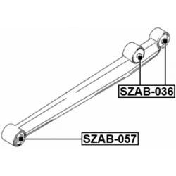 Mounting Control Trailing Arm - FEBEST SZAB036