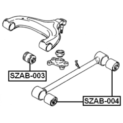 Mounting Control Trailing Arm - FEBEST SZAB004