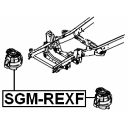 Mounting Engine - FEBEST SGMREXF